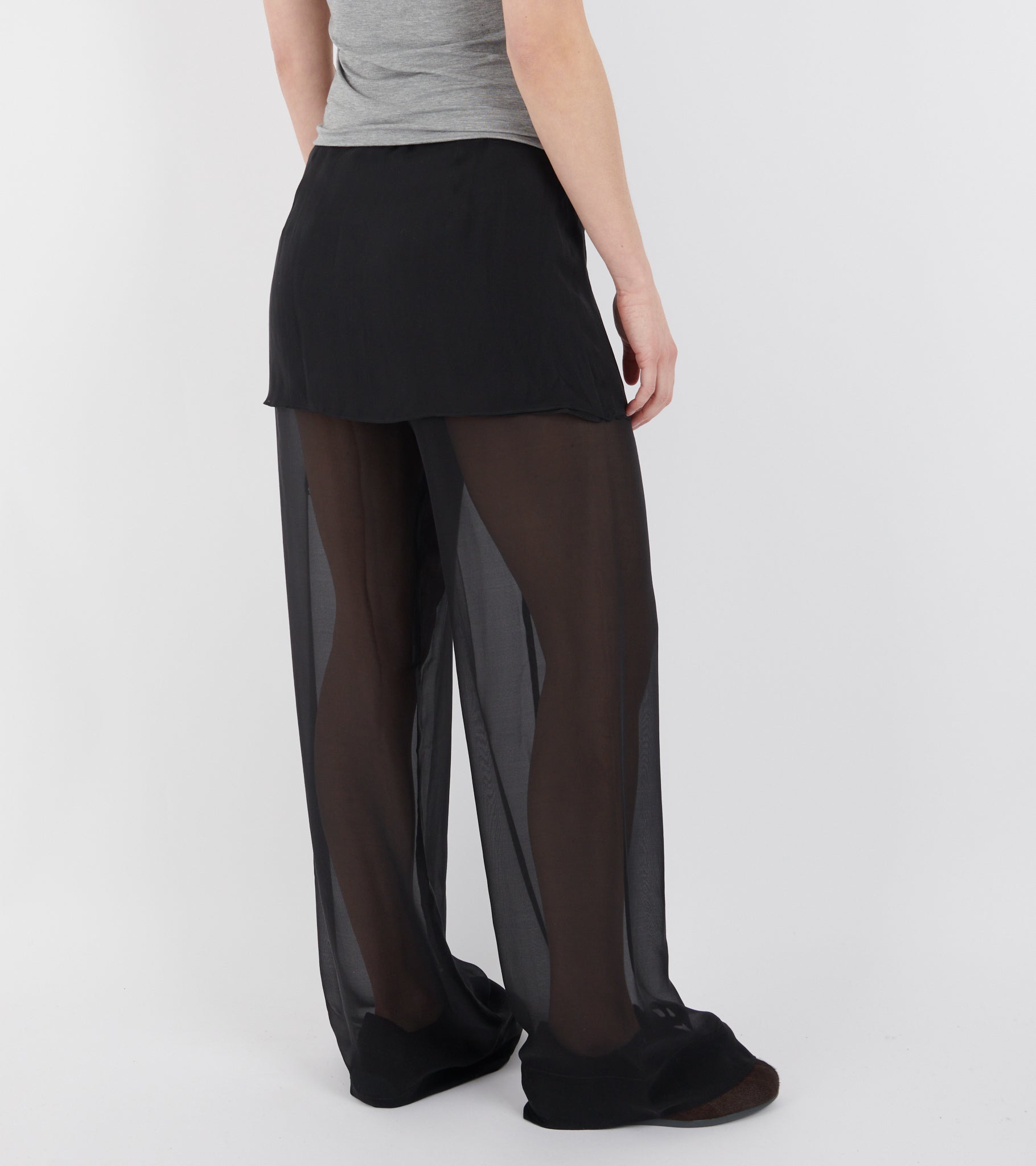 Silk Archive Pants Black