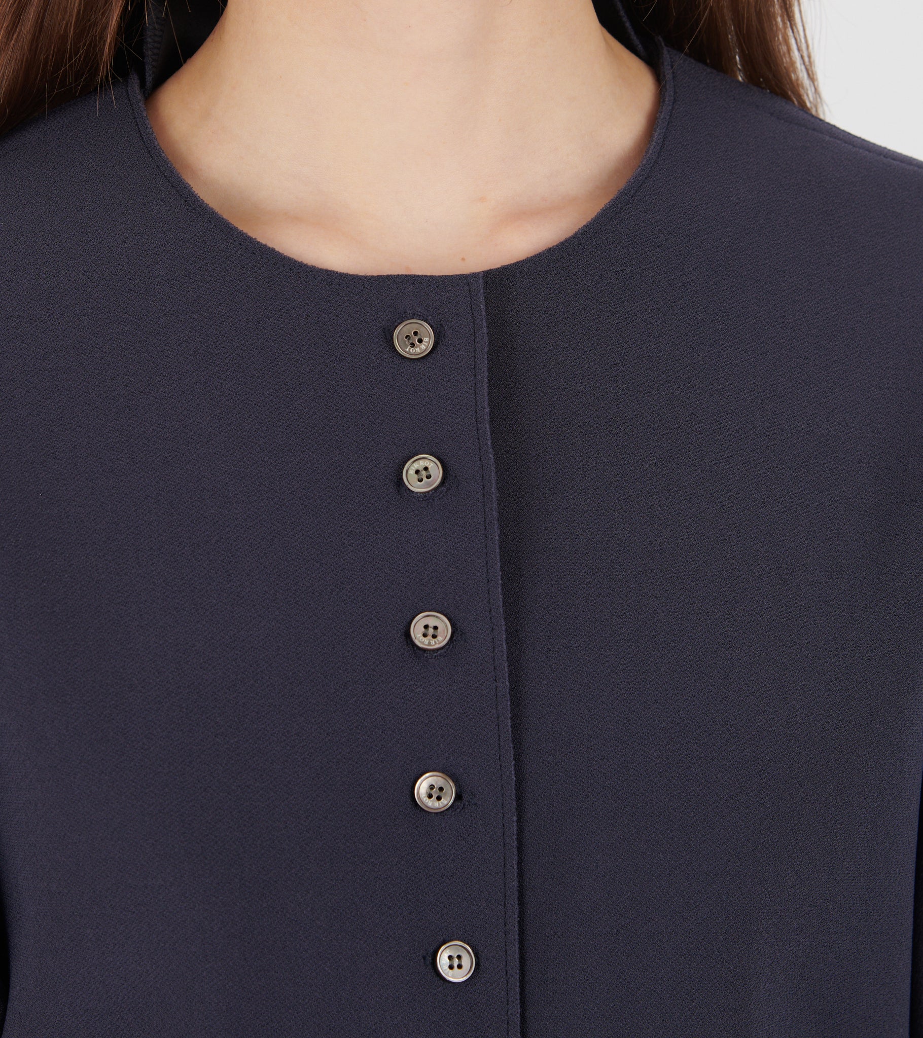 Lay3 Half-sleeve Blouse Mood Indigo