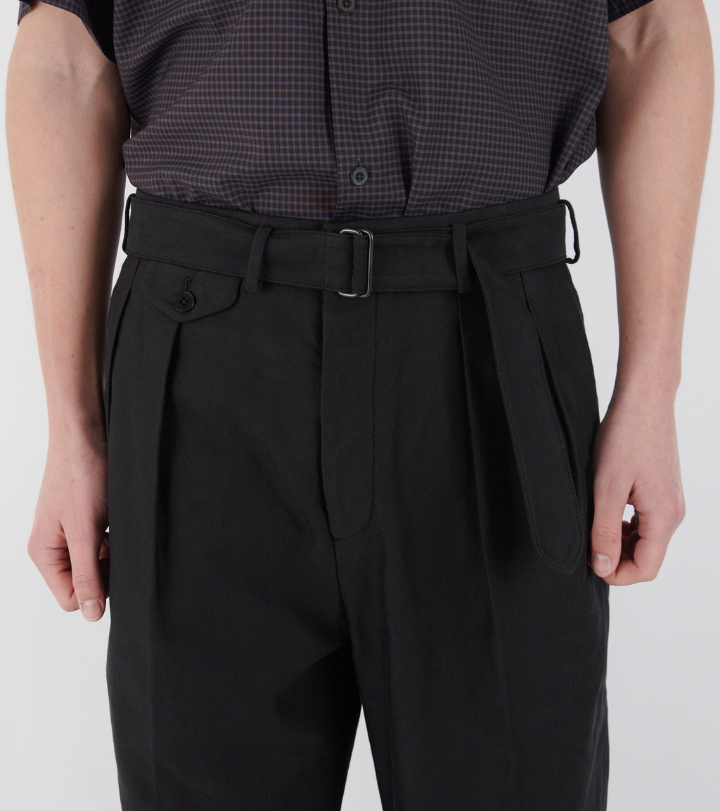 Belted Riviera Pants Black