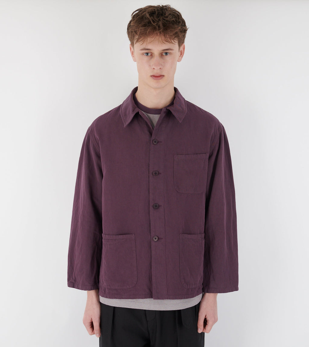 Work Shirt Jacket Violet