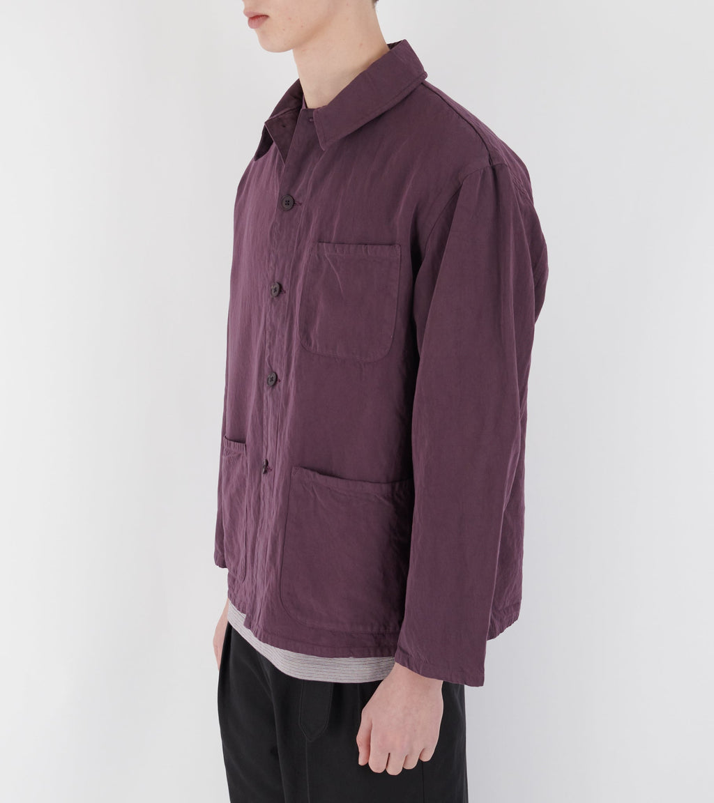 Work Shirt Jacket Violet