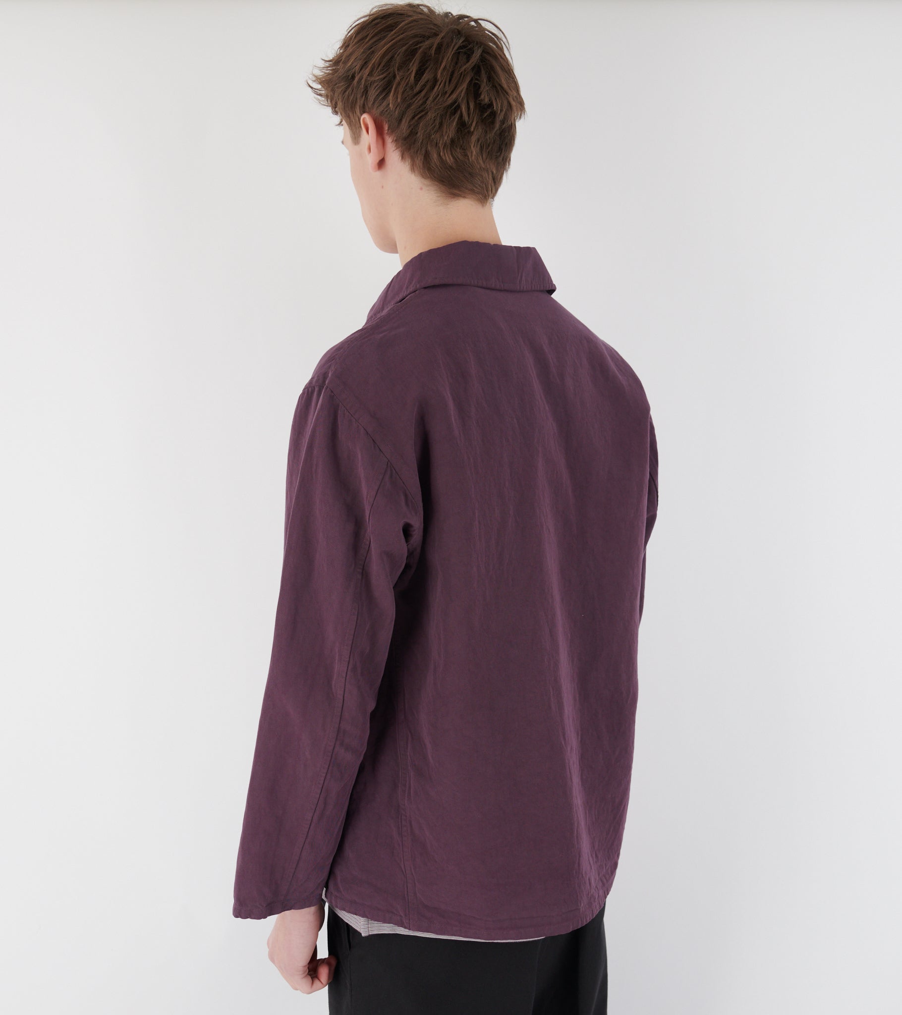 Work Shirt Jacket Violet