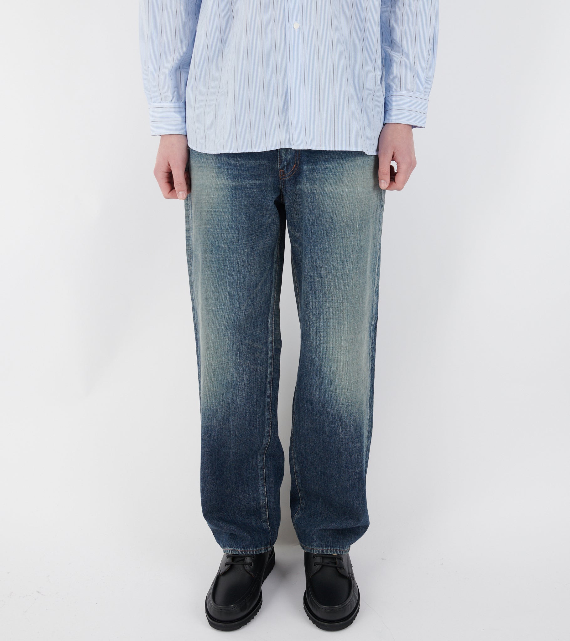 Selvedge Denim Pants Vintage Indigo