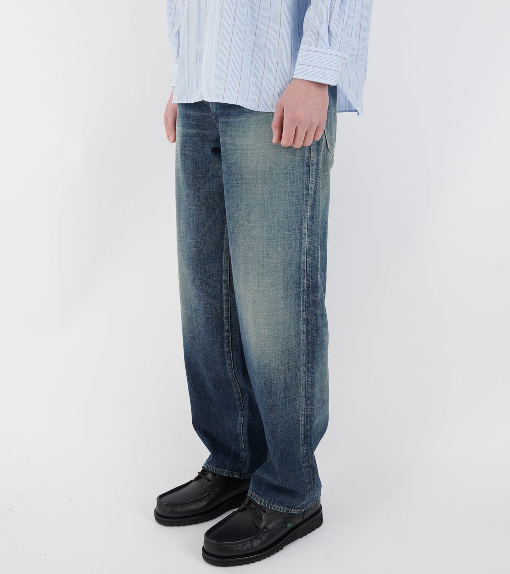 Selvedge Denim Pants Vintage Indigo