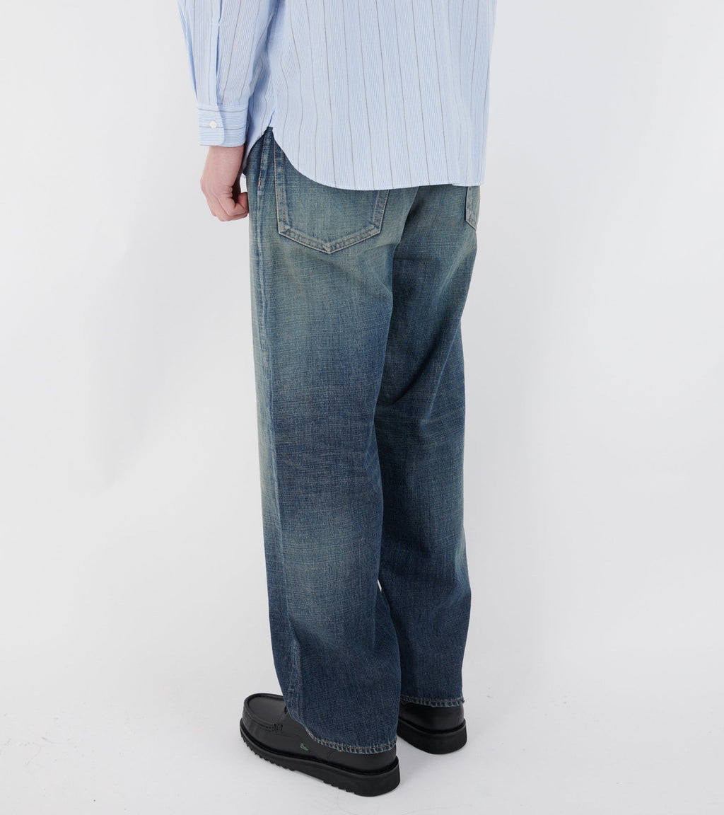 Selvedge Denim Pants Vintage Indigo