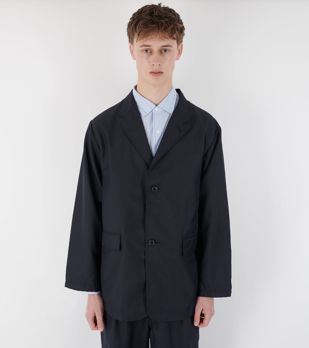 Twill Club Jacket Navy
