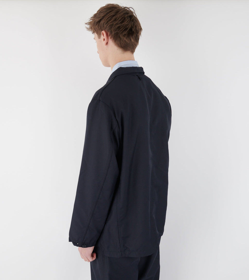 Twill Club Jacket Navy