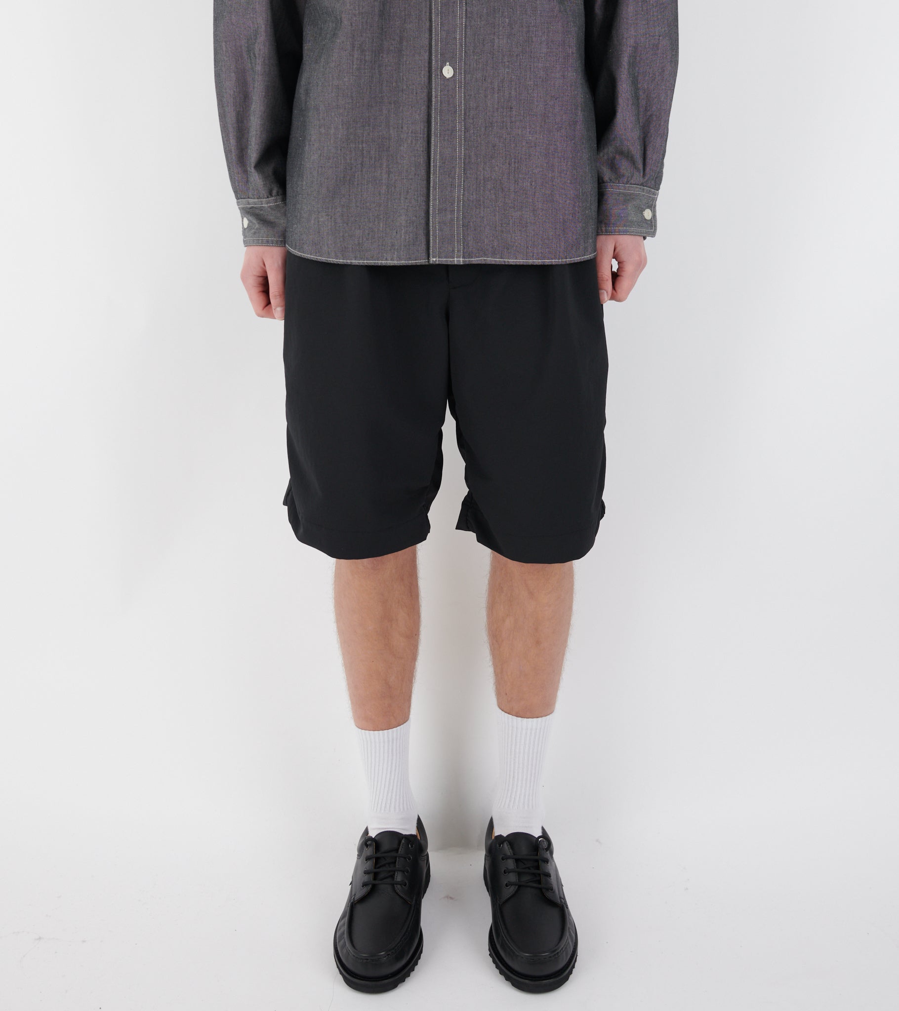 Alphadry Double Pleat Shorts Black