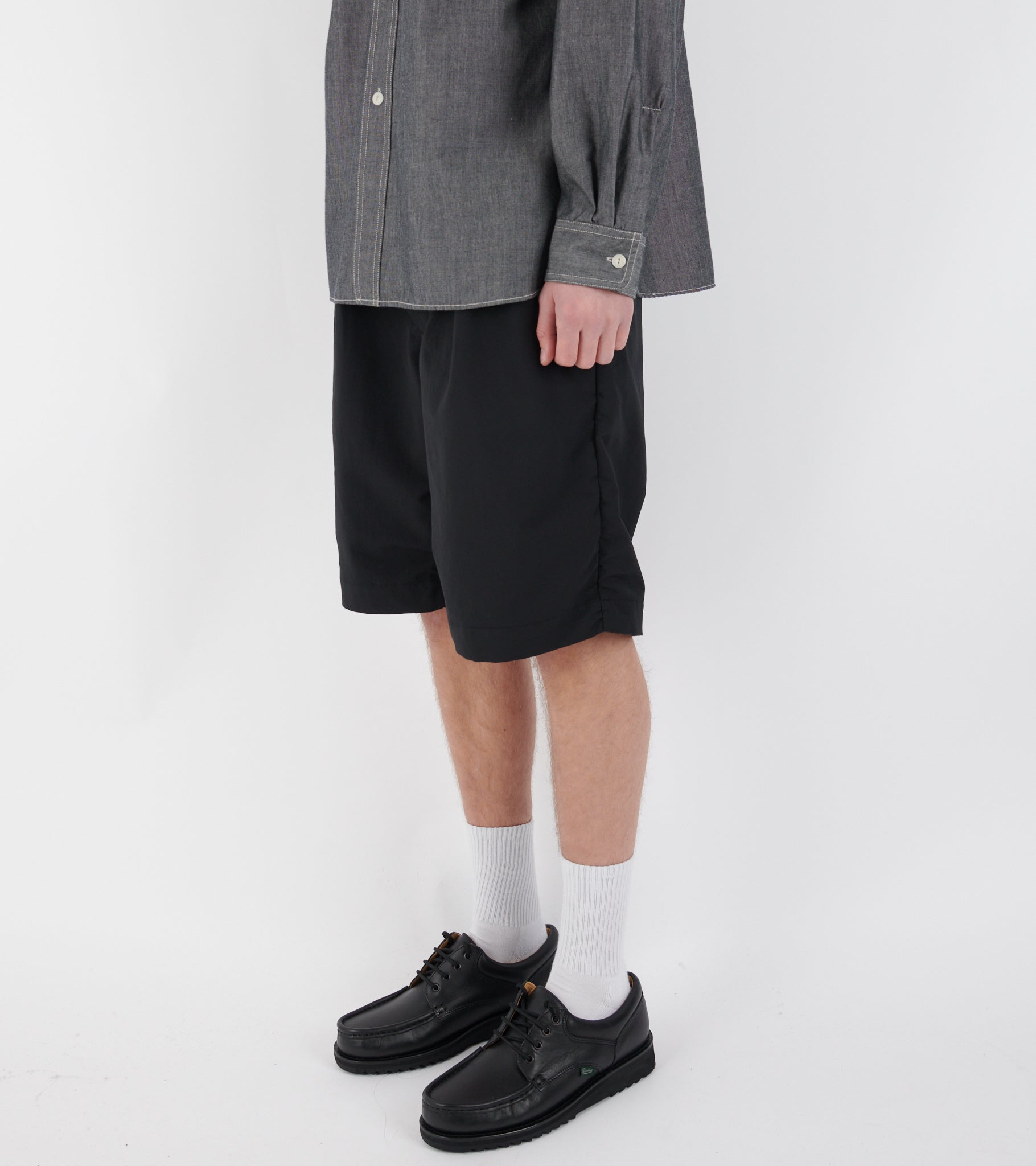 Alphadry Double Pleat Shorts Black