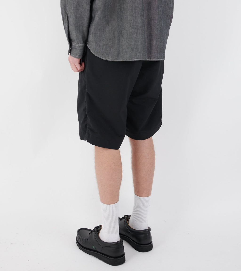 Alphadry Double Pleat Shorts Black
