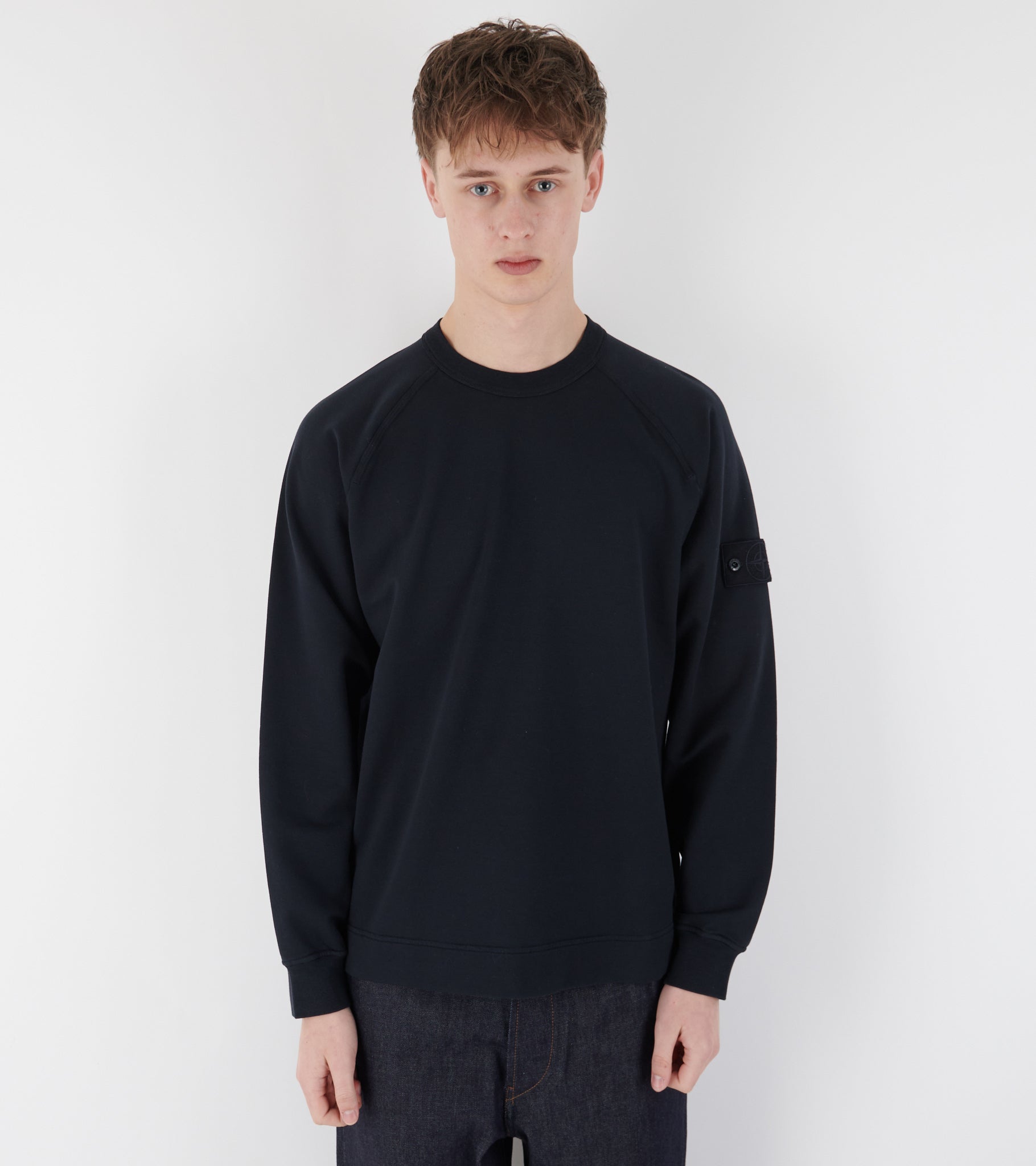 Relaxed Lightweight Sweatshirt Navy