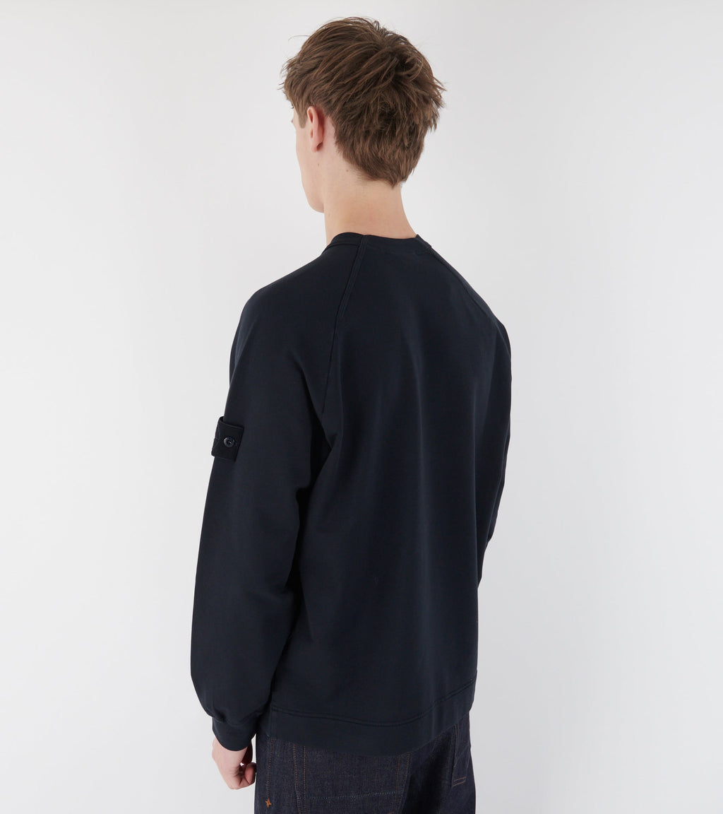 Relaxed Lightweight Sweatshirt Navy