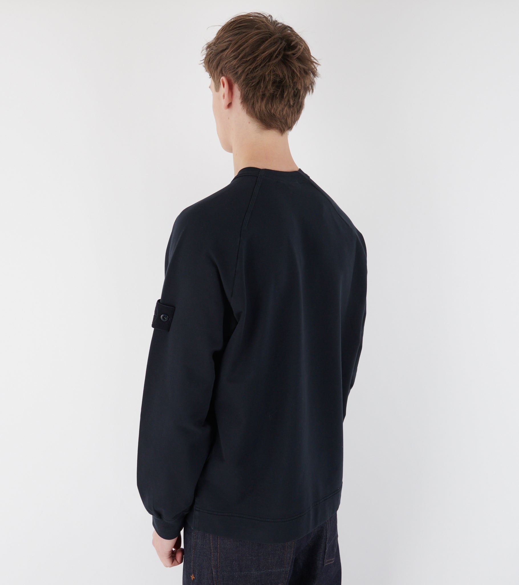 Relaxed Lightweight Sweatshirt Navy
