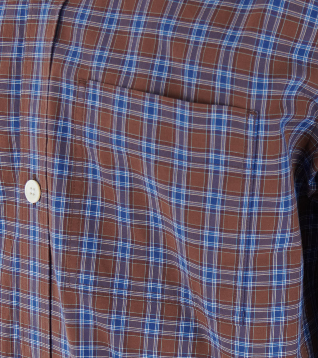 Another Shirt 4.0 Brown/Blue Check