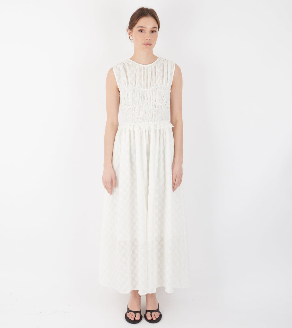 Dinah Dress White