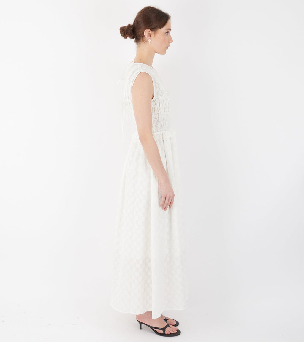 Dinah Dress White