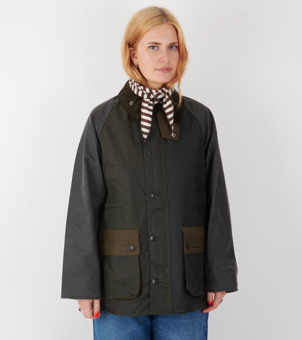 Scarf Triangle Brown/Ecru