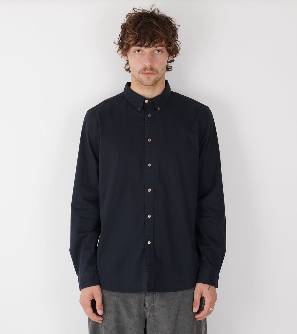 Regular Fit L/S Shirt Blue
