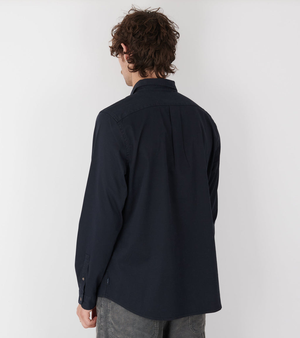 Regular Fit L/S Shirt Blue