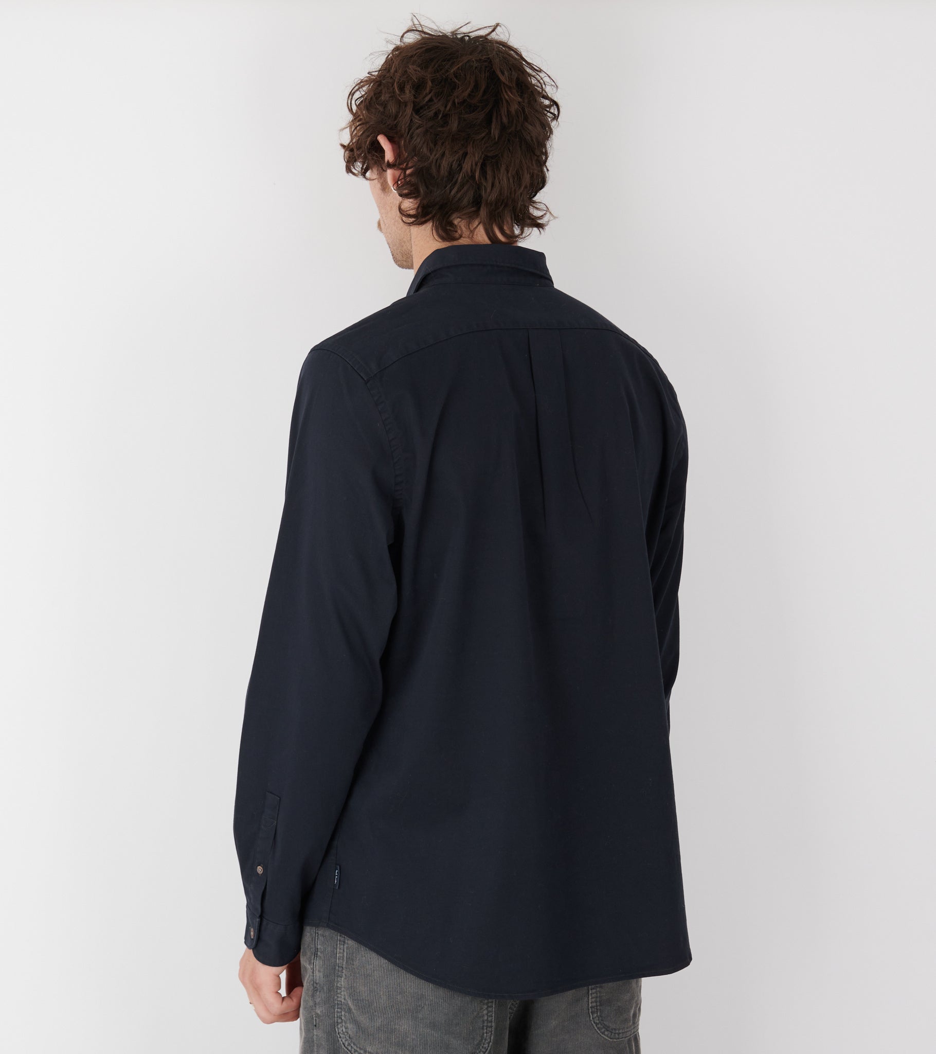 Regular Fit L/S Shirt Blue