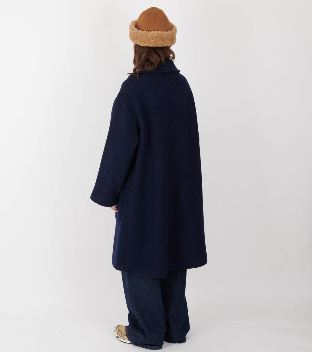 Suede Back Curly Hair Cap Tan