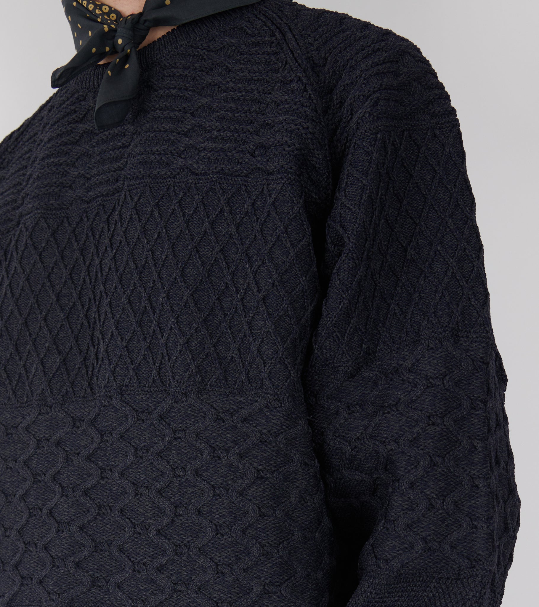 Crew Neck Sweater Dark Navy
