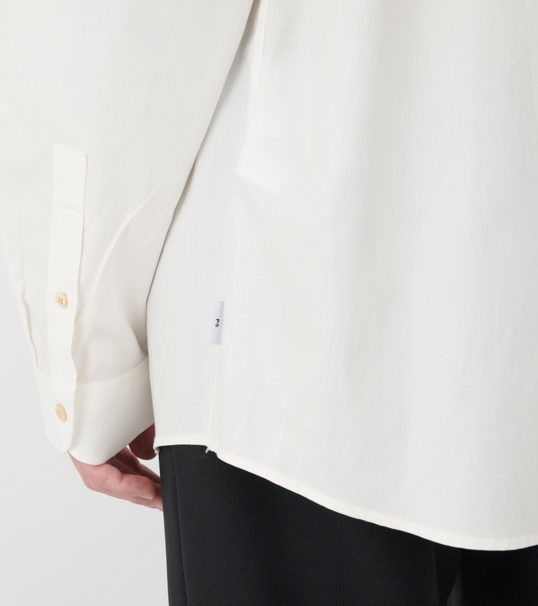 Striped Shirt White/Beige/Navy