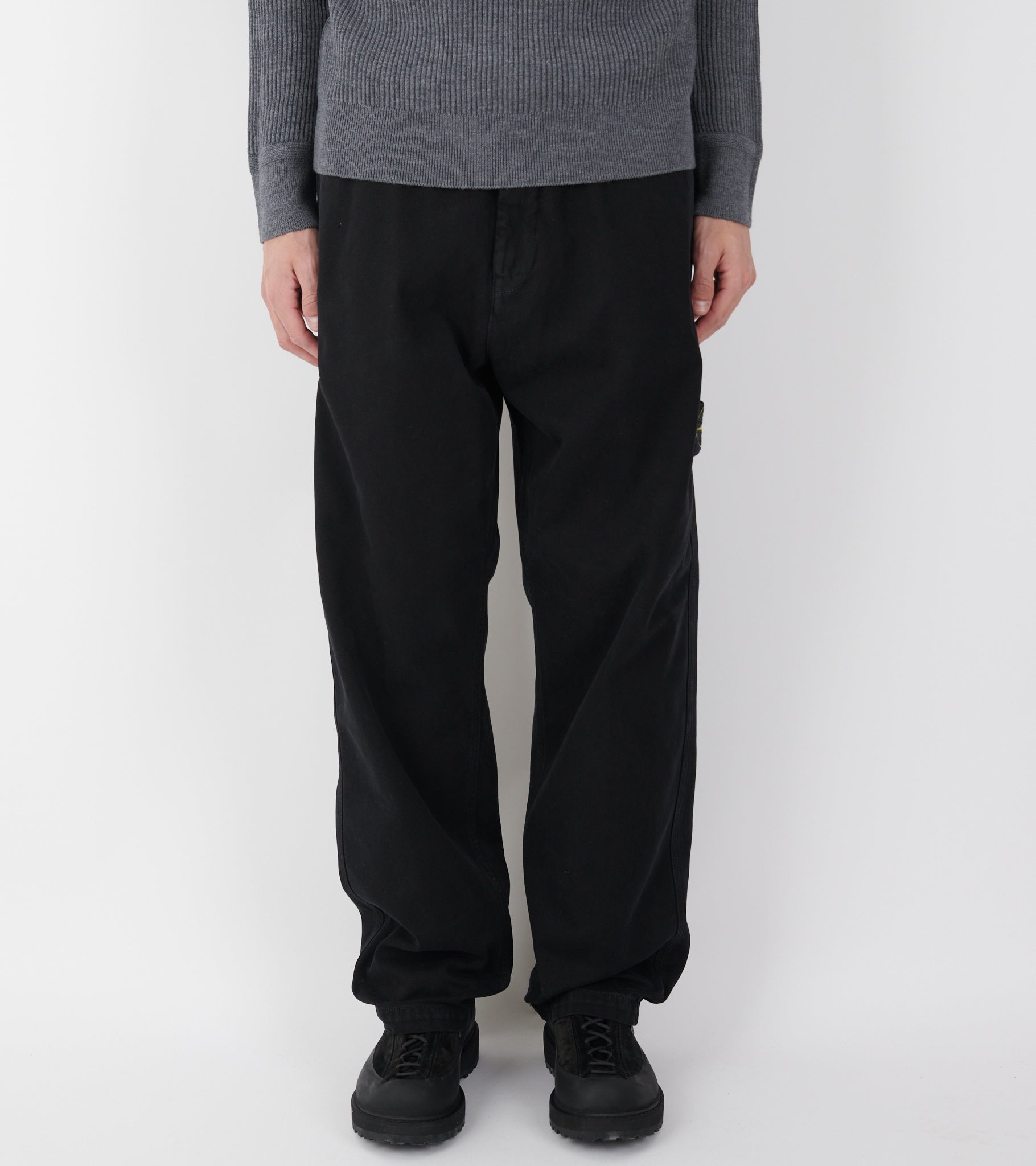 Canvas Trousers Black