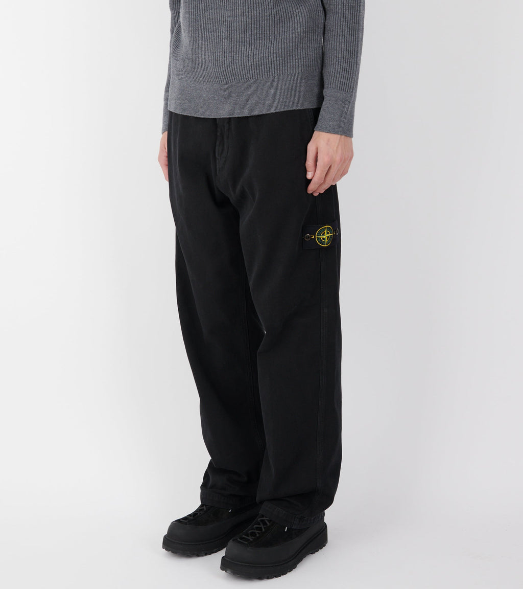 Canvas Trousers Black
