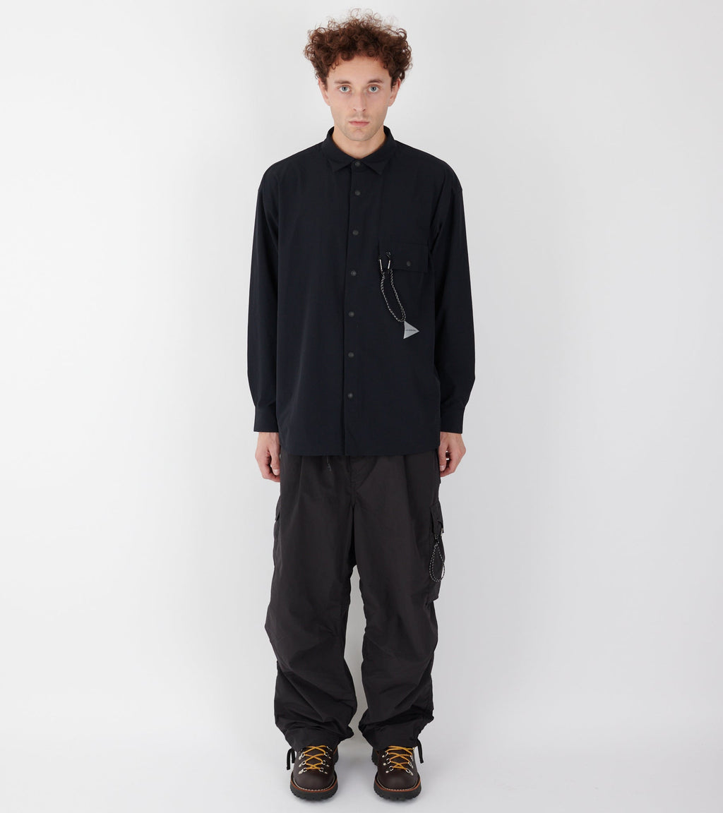 Light W Cloth Shirt Black