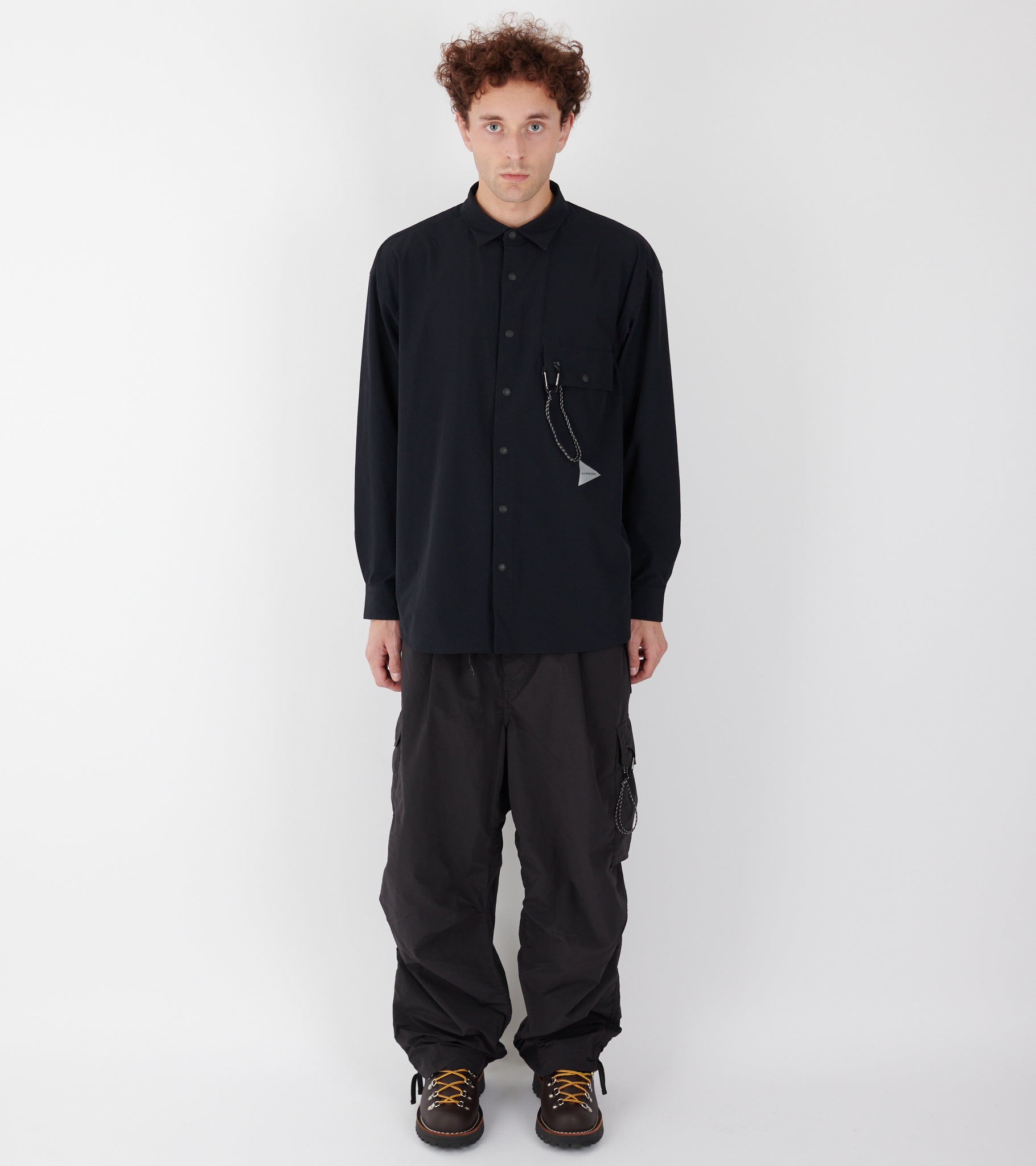 Light W Cloth Shirt Black