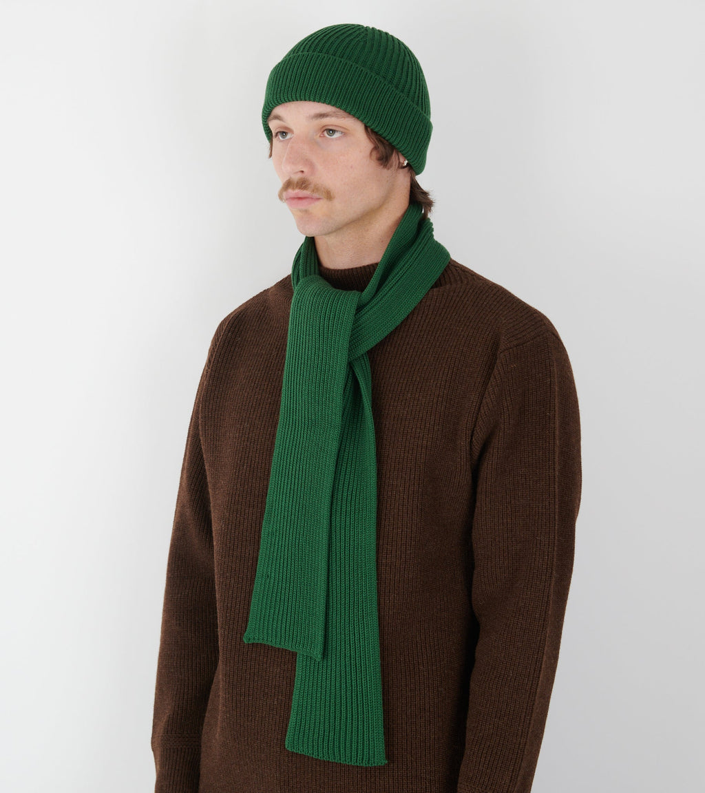 Short Scarf Green