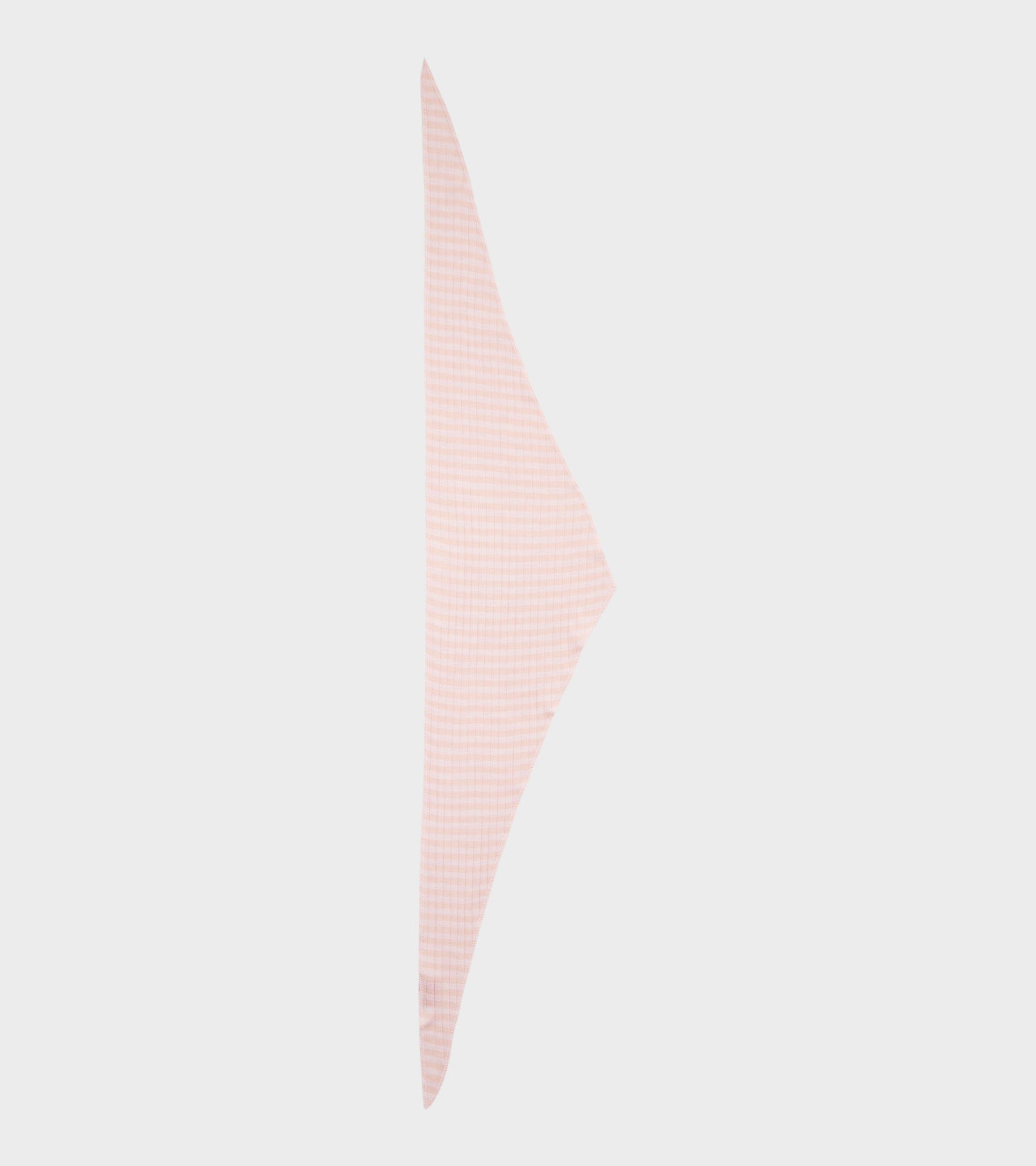 Scarf Triangle Wool Rose/Violet