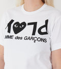 U Logo Print T-shirt White