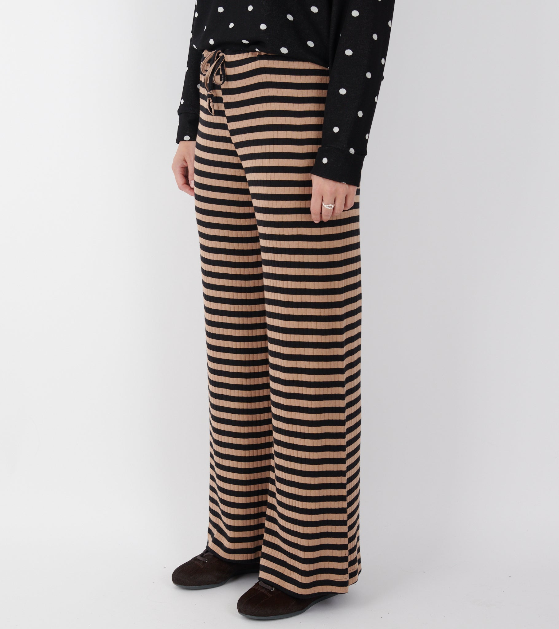Nova Pants Black/Camel