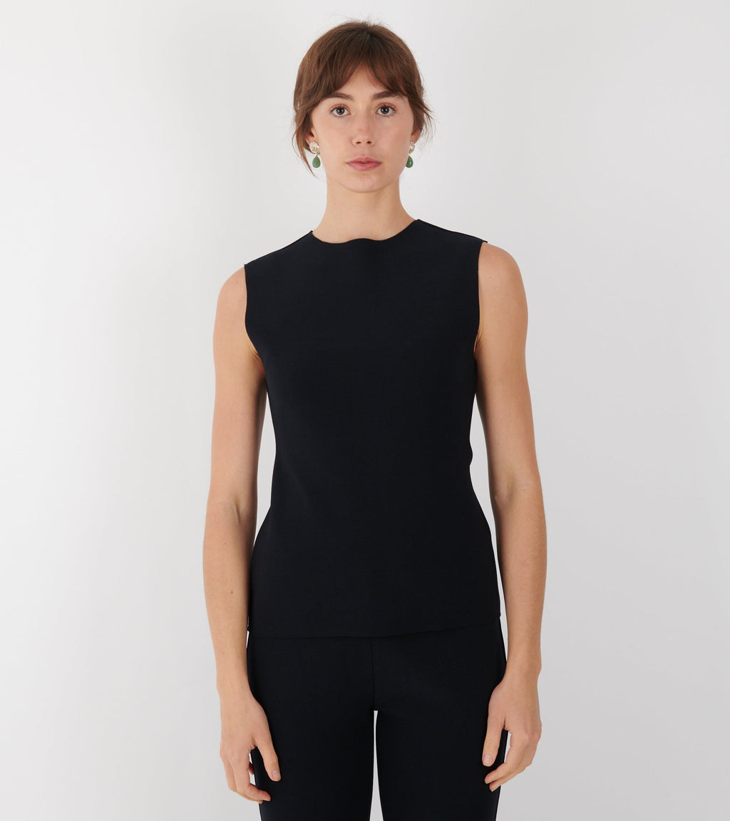 Lay2 Drape Top ink