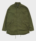 Cotton Overshirt Army Green