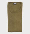 101 Rib Solid Colour Army