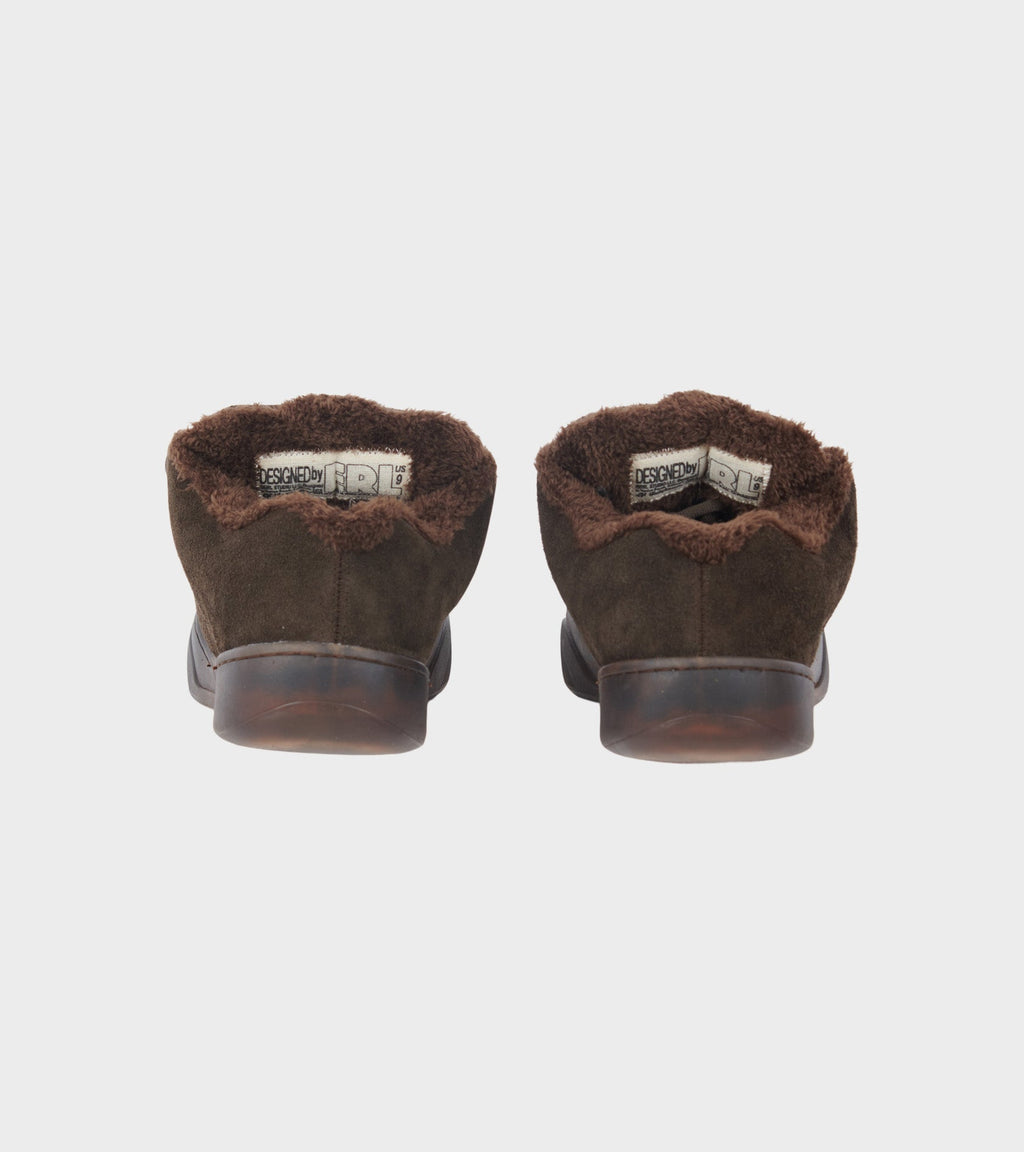Suede Vamp Skate Sneakers Mud Brown