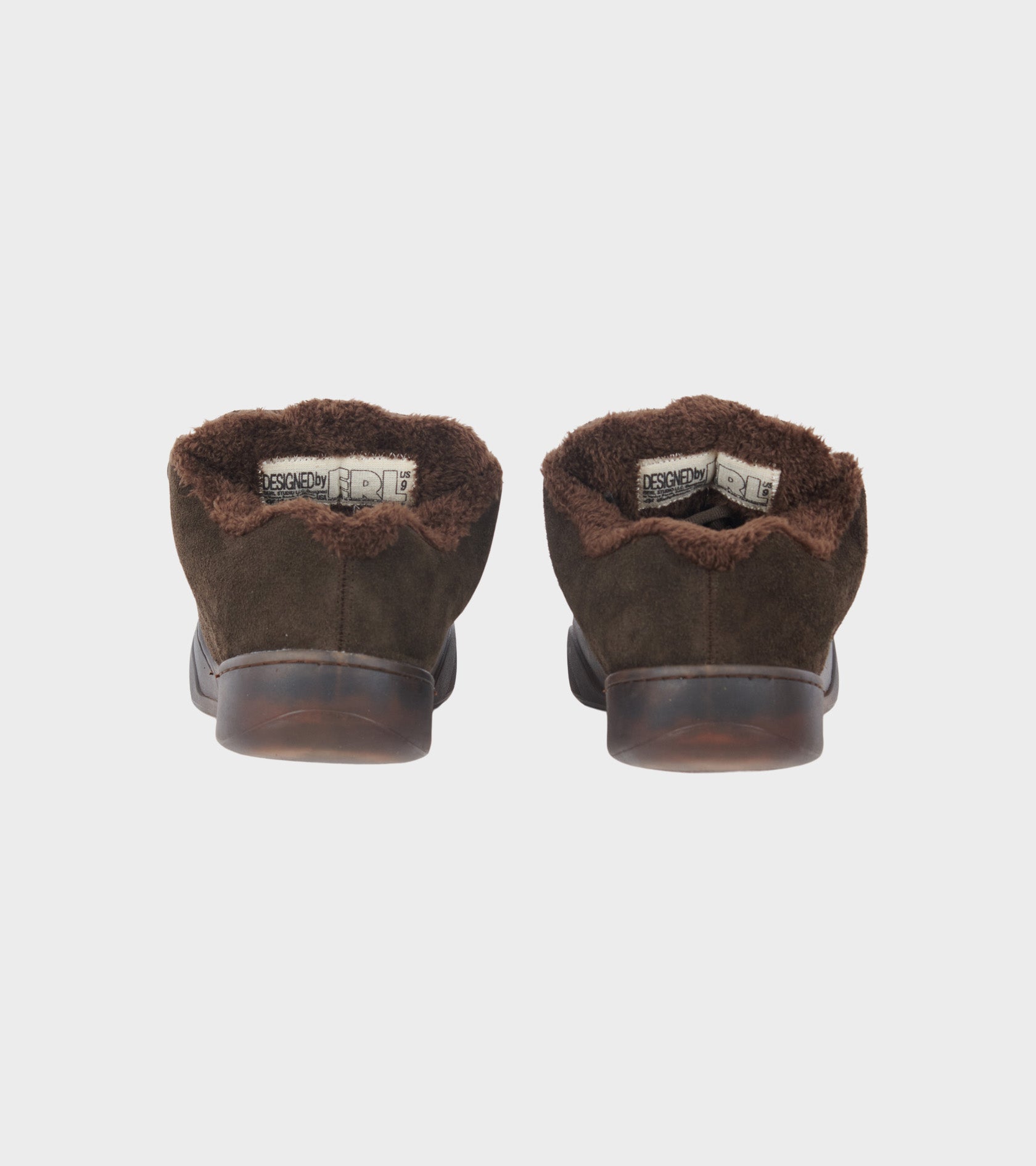 Suede Vamp Skate Sneakers Mud Brown