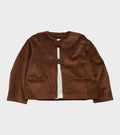 Cotton 8 Wale Cord Ellie Jacket Tan