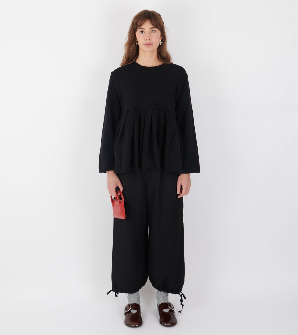 Drawstring Pants Black