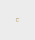 Petite C Earring Gold