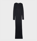 101 Long John Rib Dress Black