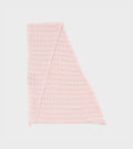 Scarf Triangle Wool Rose/Violet
