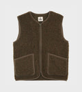 Zip Vest Khaki