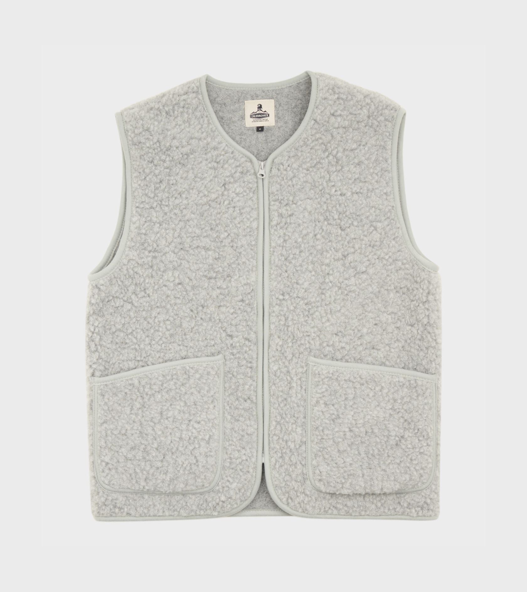 Zip Vest Silver
