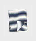 Scarf Interlock Marine/Ecru