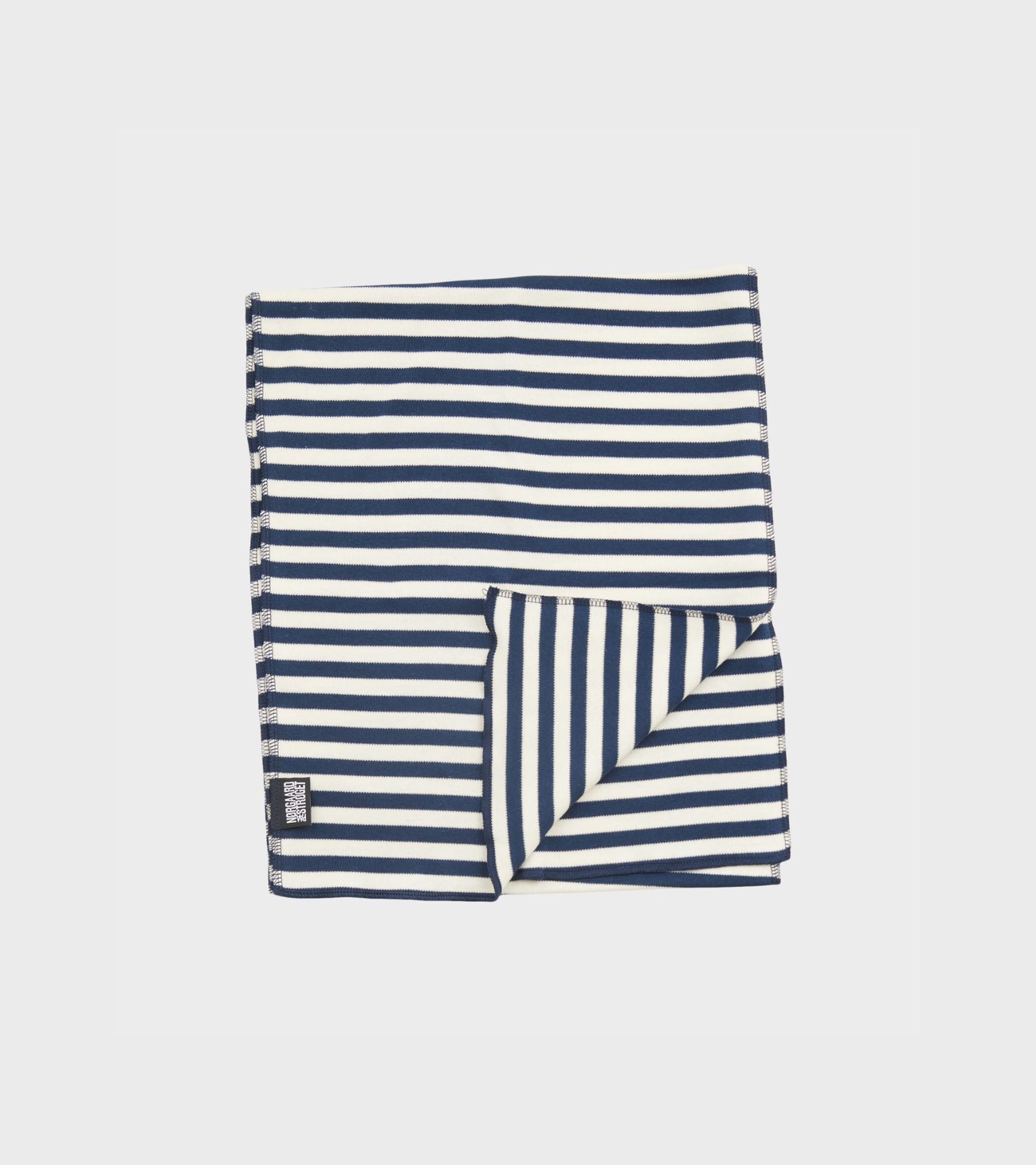 Scarf Interlock Marine/Ecru