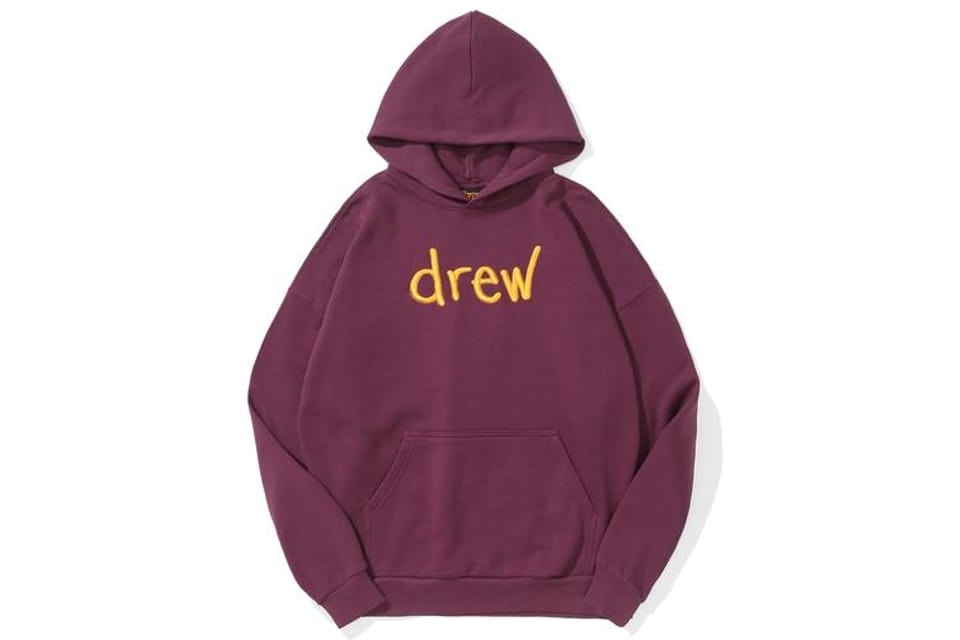 DREW HOUSE SCRIBBLE HOODIE BERRY